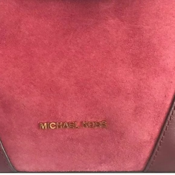 NWT Michael Kors Cary Suede and Leather - Picture 4 of 11